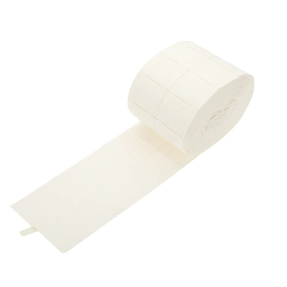 

500Pcs/Roll Cotton Nail Art Cleaner Wipes Pads Paper Polish Tips Nail Art Soak Off Gel Wraps Polish Remover Tool Nail Art Tools