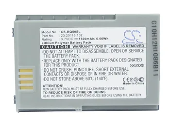 

Cameron Sino 1800mAh Battery 23.20115.102 for BenQ/BenQ-Siemens P50