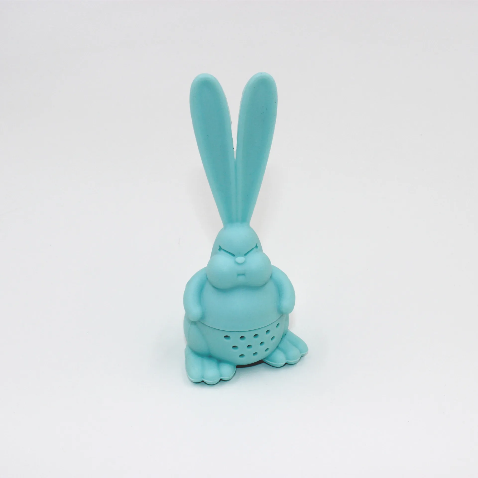 Creative silicone rabbit tea bag Big ear rabbit filter tea infuser silicone loose leaf tea filter