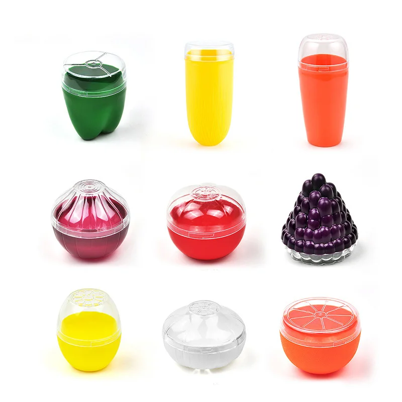 

Mini Storage Containers Onion Lemon Tomato and Garlic Saver Crisper Box Plastic Fruit Vegetables Corn Pepper Container Storage