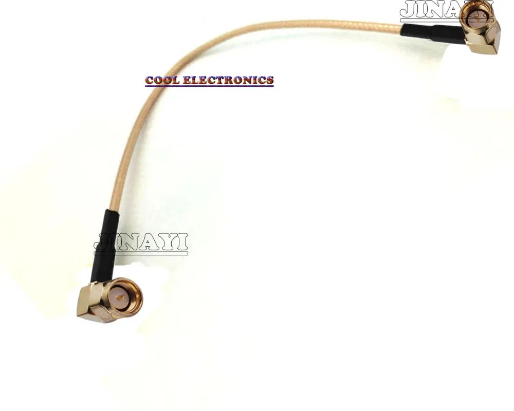 10pcs 6'' RG178 Right Angle SMA Male Plug to right angle male connector Antenna Cable 15cm | Обустройство дома