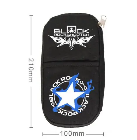 Черный Rock Shooter BRS Star кошелек для мальчиков и девочек пенал школьные