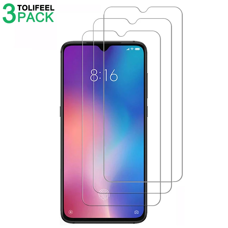 

3PCS Tempered Glass For Xiaomi Mi 9 Mi9 SE Screen Protector 2.5D 9H Protective Film For Xiaomi Mi 9 SE Mi9 On Glass