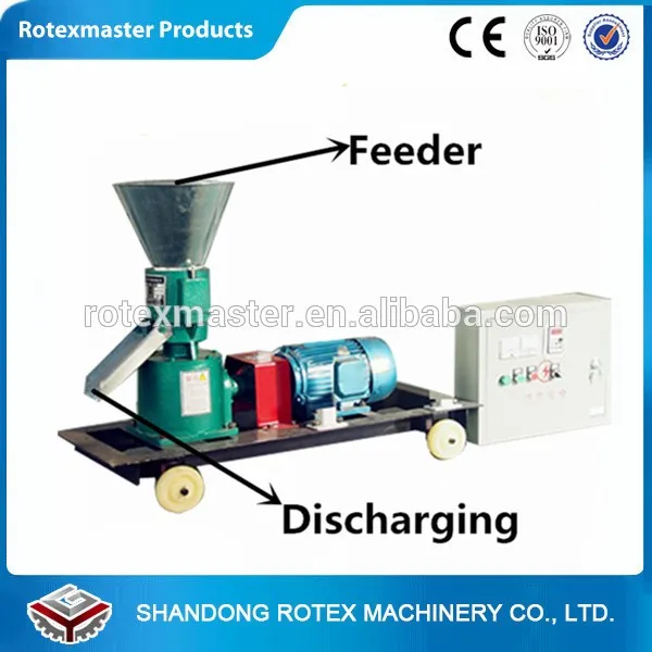 Мобильный малый гранулятора/животного rss-гранулятора/птицы rss-гранулятора/курица подачи гранул машина