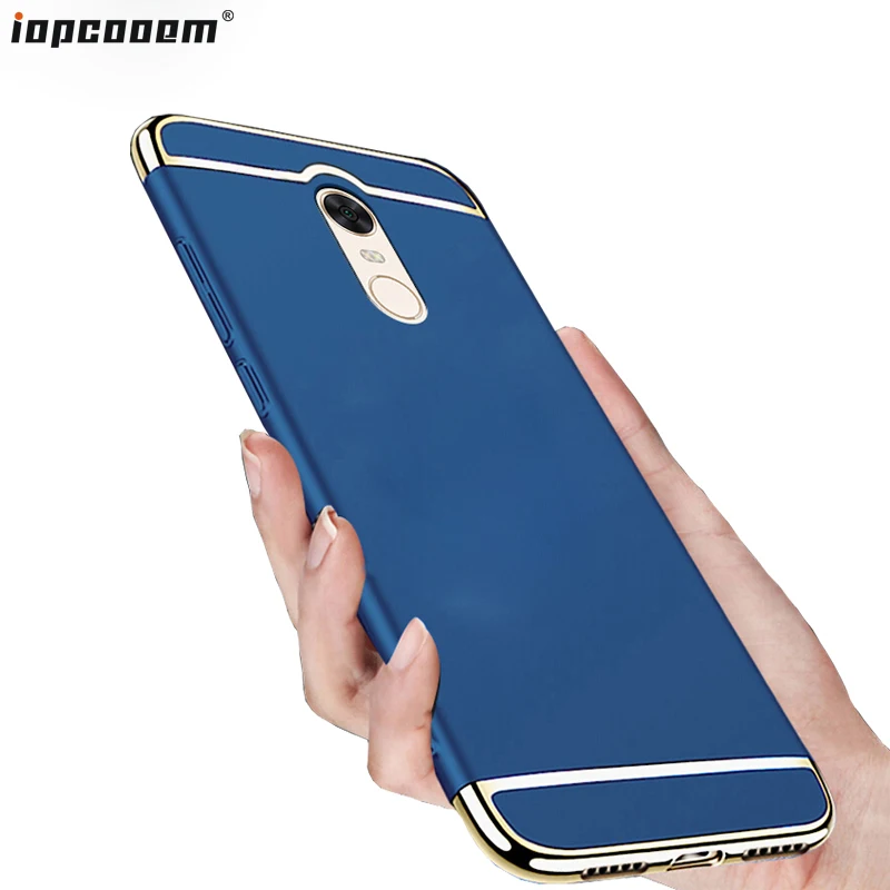 

For Xiaomi Redmi 5 Plus Case Fashion business 3 in 1 Stitching PC Phone Back Cover For Xiaomi Redmi5 Plus Cases Coque