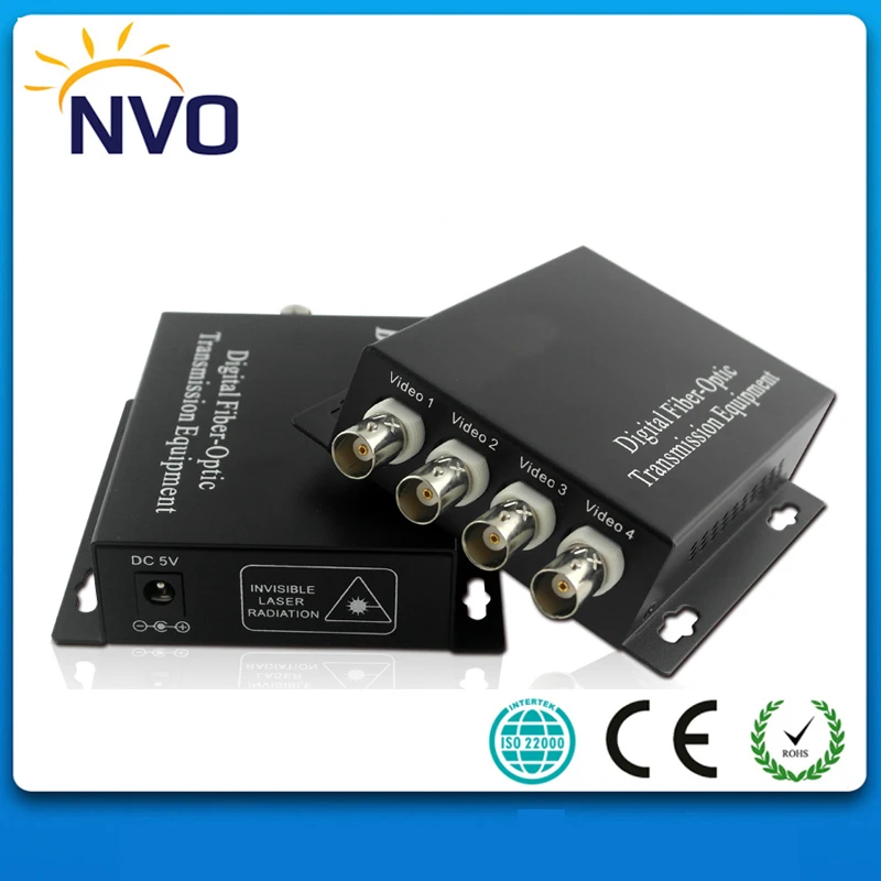 

20KM, 4 Ch Video Audio Data Ethernet Mini Fiber Optical Transceiver