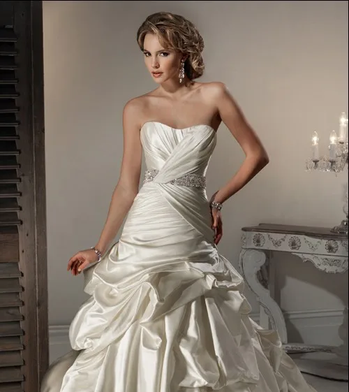 47 1alabaster Ruched Gathered Satin Drop Waist Calista Wedding 47 1alabaster Ruched Gathered Satin Drop Waist Calista Wedding Gown In Dresses From Weddings Events On Aliexpress Alibaba Group