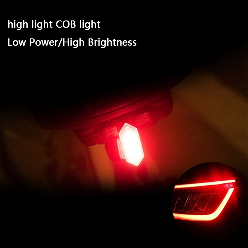Best Dropshipping LED Rear Bike Light USB Rechargeable - Ultra Bright Powerful Safety Taillight, 5 Light Modes with One Touch Mount 5