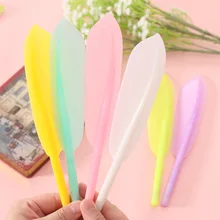 4 шт./упак. DIY Перо-формы гелевая ручка для рисования и Дизайн и школьные принадлежности и канцелярских товаров