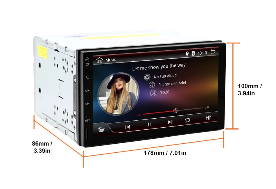 Cheap Bosion 2 din Car Radio 7" Android 9.0 HD Autoradio Multimedia Player Touch Screen Auto audio Car Stereo MP5 Bluetooth USB TF FM 4