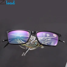 Zilead ультралегкие очки для близорукости с защитой от синего излучения, классические черные мужские деловые очки для близоруких, унисекс