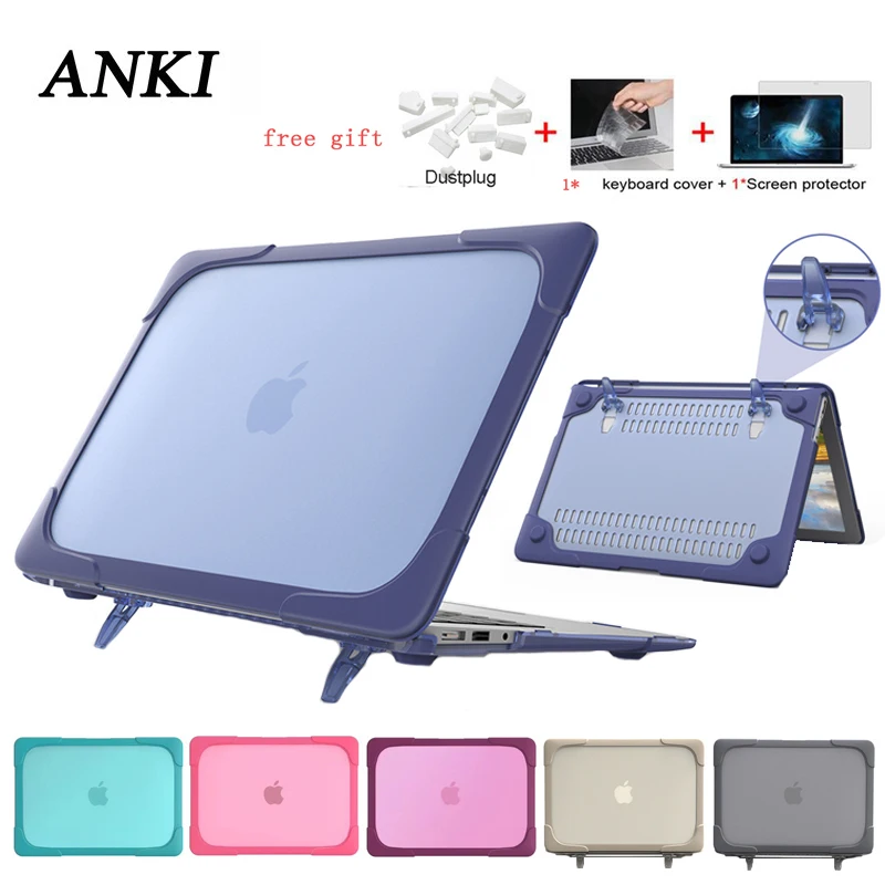 Чехол для ноутбука складной чехол с подставкой Macbook air Pro Retina 11 12 13 15 A1706 A1708 A1989