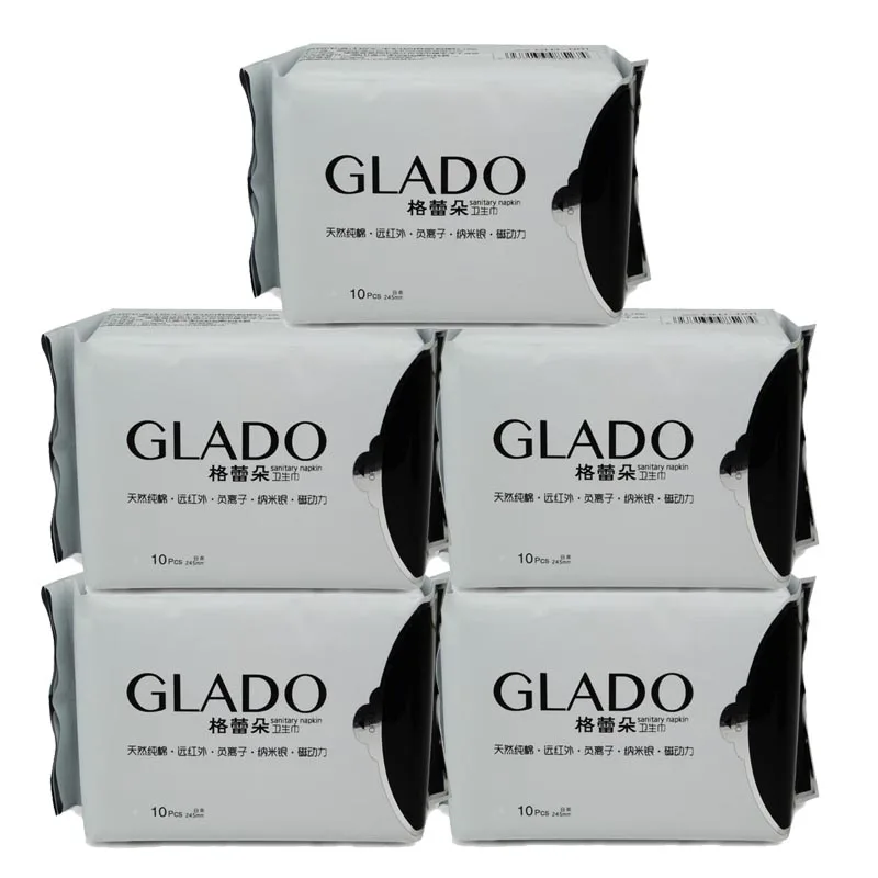 

5 Pack Hygienic Pad Sanitary Pads Feminine Hygiene Sanitary Napkins Feminine Anion Sanitary Pads Panty Liner