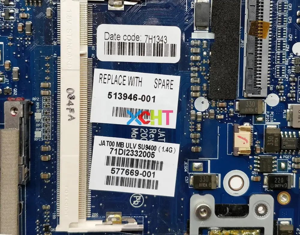 513946-001 w SU9400 CPU LA-4021P for HP EliteBook CQ 2530p PC Laptop Motherboard Mainboard Tested