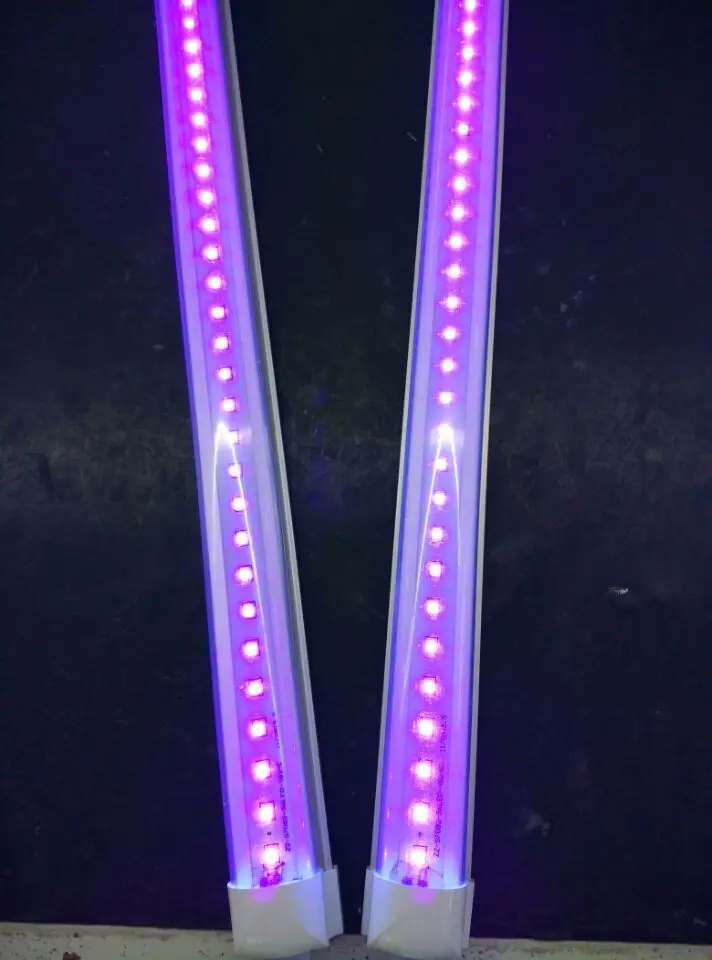 395nm 400nm UV Sterilizer t8 led tube light, 1.2m 18w ultraviolet lamp