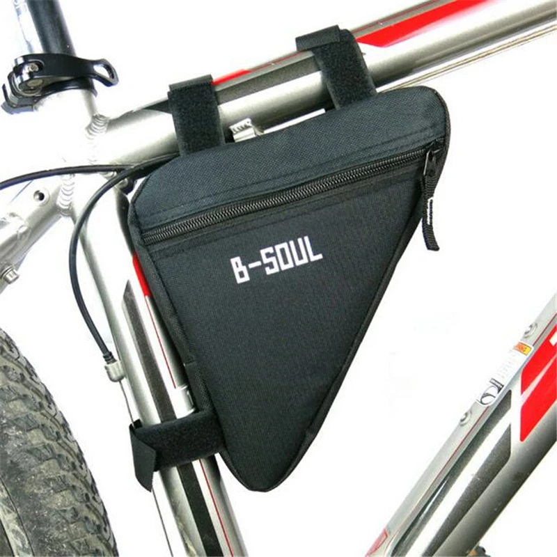 Bike Bag 4 Colors Waterproof Triangle Cycling Bicycle Bags Front Tube Frame Bag Mountain Bike Triangle Pouch Frame Holder Saddle Bag