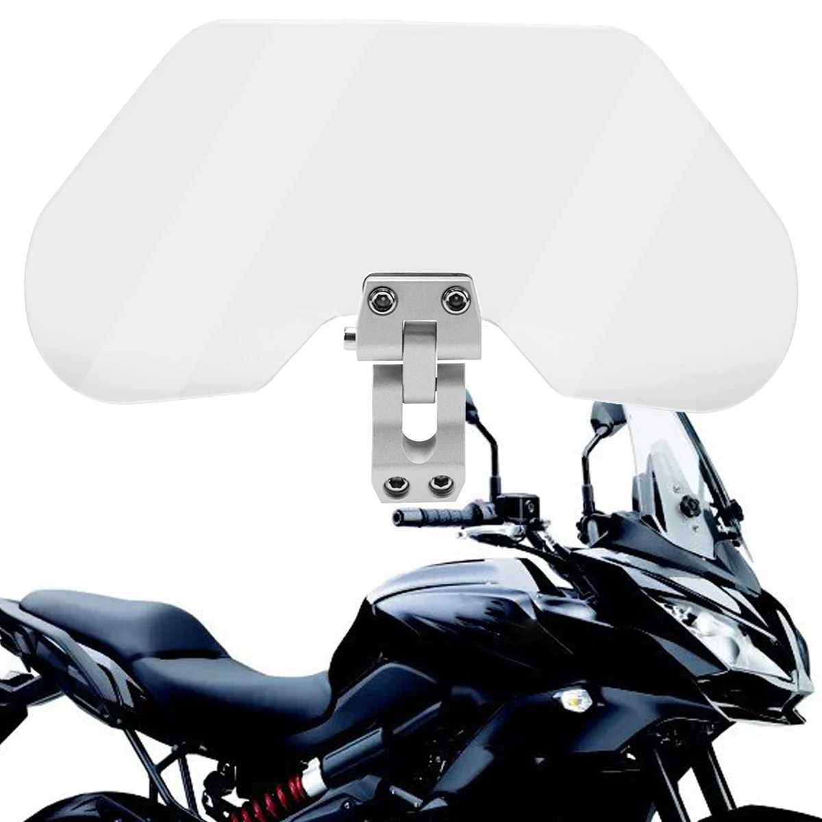 

Motorcycle Adjustable Screen Windscreen Windshield Spoiler Air Deflector for Kawasaki versys650 versys1000 versys300 High Qualty