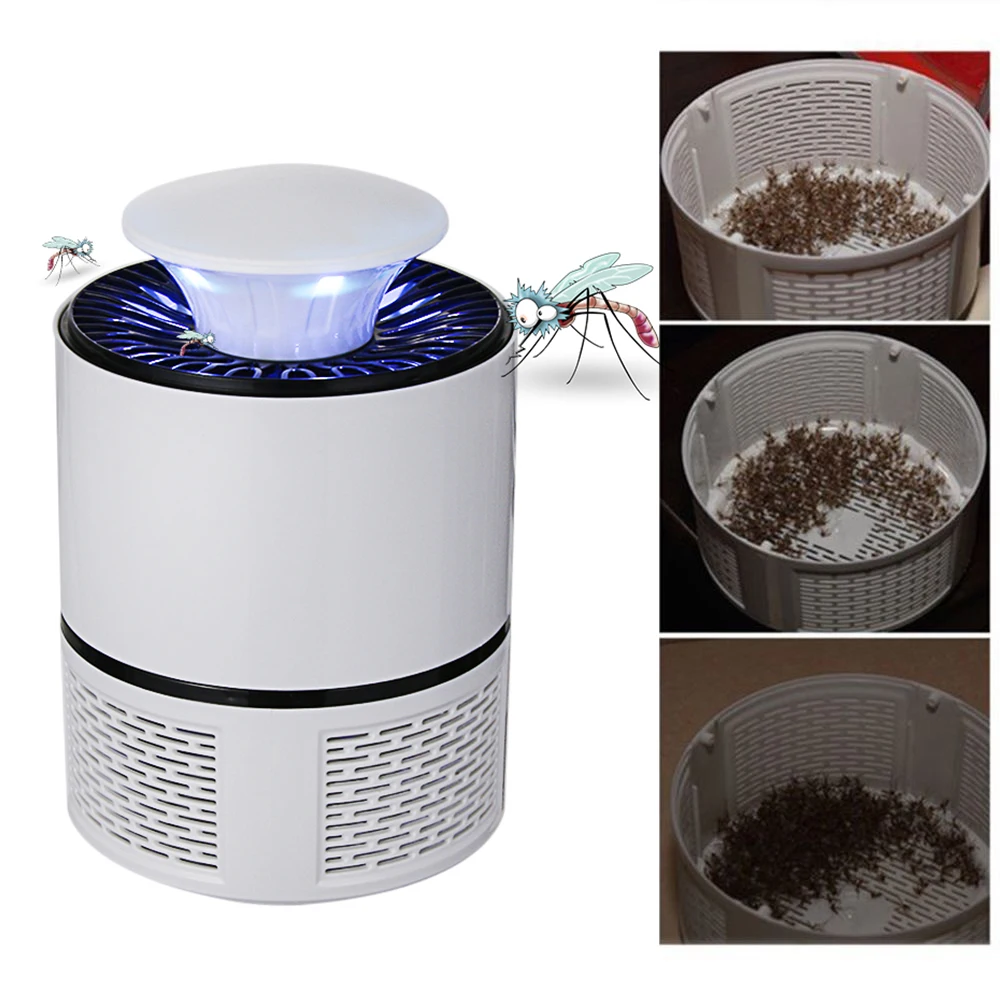 Waterproof Electronics Mosquito Killer Trap Electric UV Lamp Night