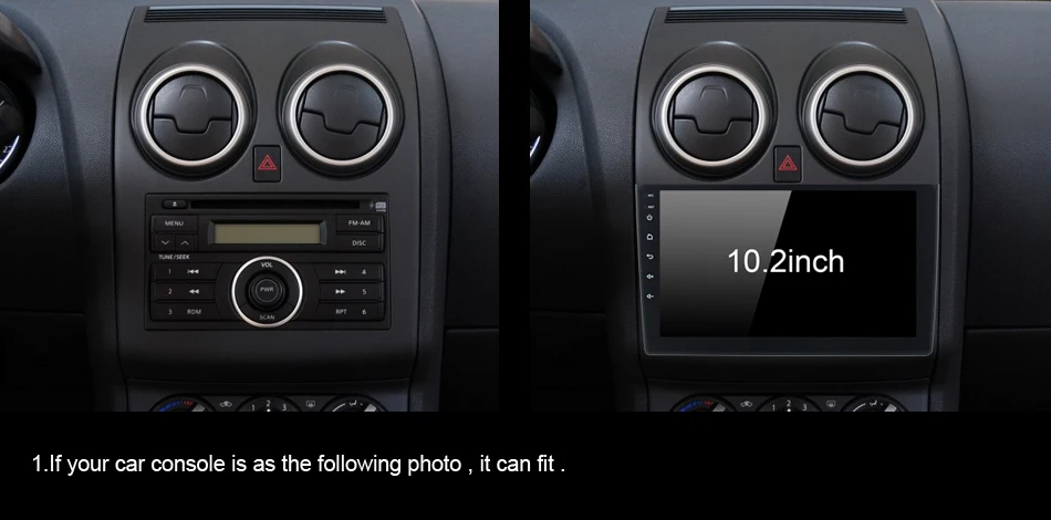 Flash Deal for Nissan Qashqai 2008 2009 2010 2011 2012 2013 2014 Car Android Head Unit Vehicle Video Multimedia Radio Player GPS NAVI Audio 0