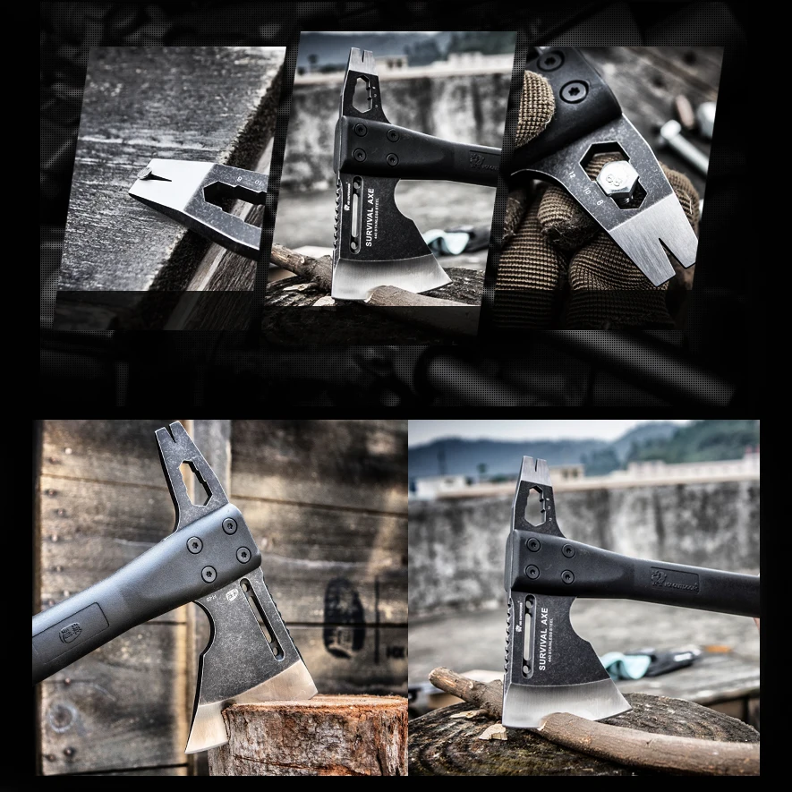 King Sea Tactical Axe Tomahawk Army Outdoor Hunting Camping Survival Machete Axes Hand Tools Fire Axe Hatchet tactical axe