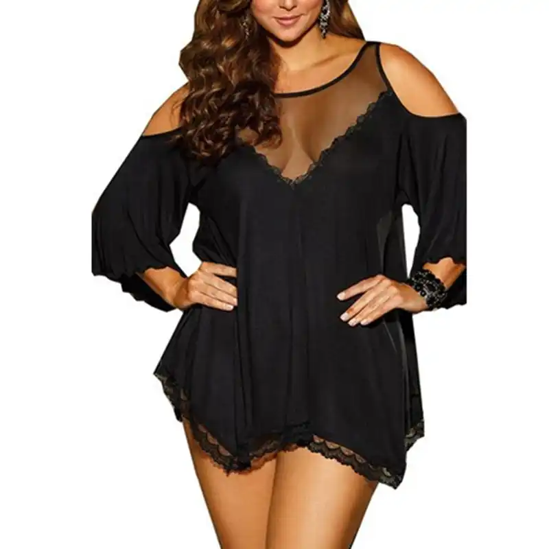 sleep dress plus size