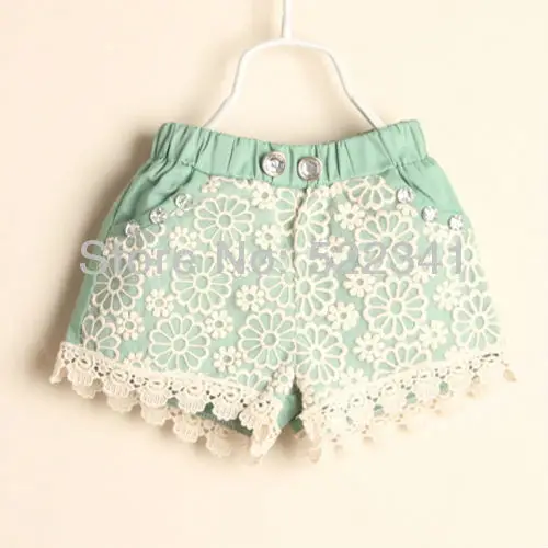 Summer baby girls lace shorts new style fashion cute beautiful kids