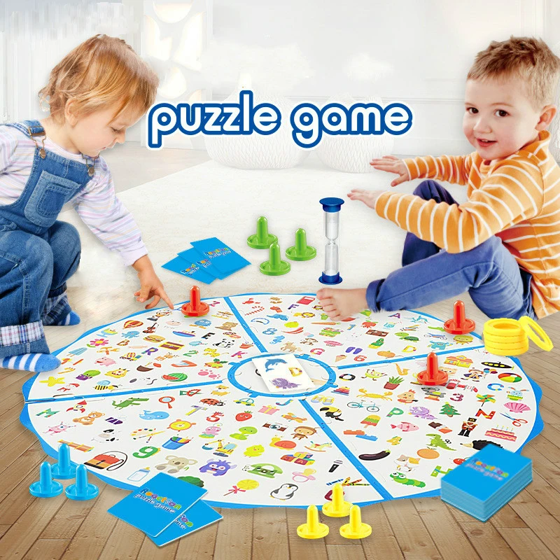 

Brain Force Combat Small Detective Map Children's Board Games Puzzle Toys Observe the Reaction Force Interactive Game