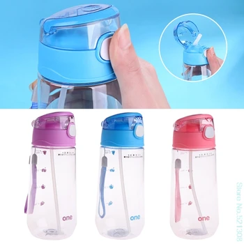 

2020 New 500ML Baby Kids Children Portable Feeding Drinking Water Bottle Cup With Straw