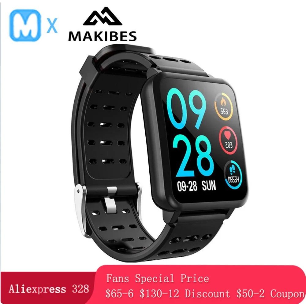 

Makibes T2 Smart Watch Pedometer Weather Smart band Heart Rate Blood Pressure Monitor waterproof Bracelet For Xiaomi huawei