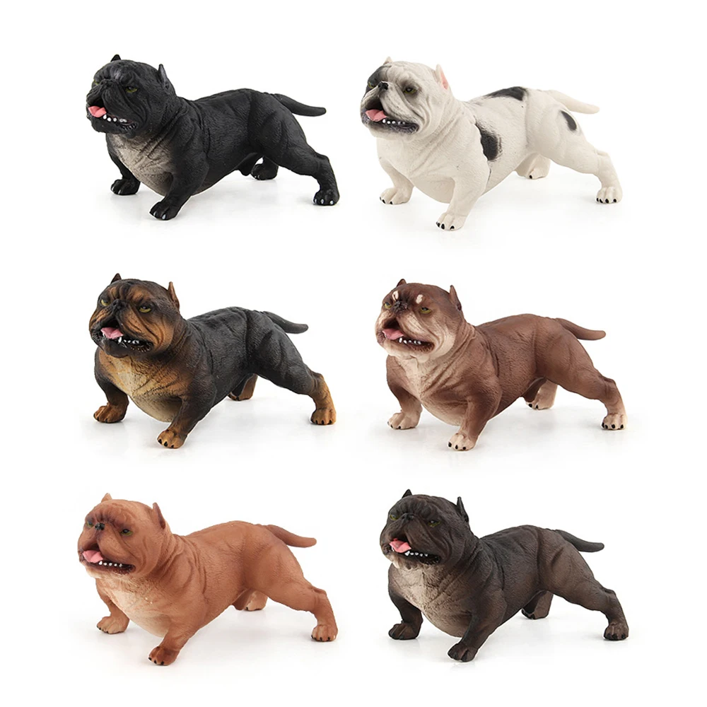 

One Piece Dog Model Animal Doll PVC Action Figure Toys Gift for Children Toy Figures Hot Toys Bulldog Model Baby Kids Gifts 13cm