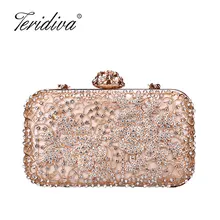 Модная коробка вечерняя сумочка со стразами цветочный клатч сумка с полым рельефом акриловая Роскошная сумочка банкетные вечерние сумочки женская сумка на плечо
