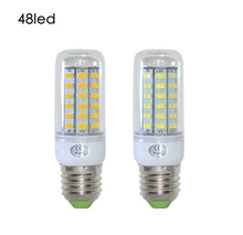 Lâmpadas de led hrsod e26/e27 10 w 48 smd 5730 1000 lm branco frio/branco quente milho lâmpadas ac 110v ou 220v
