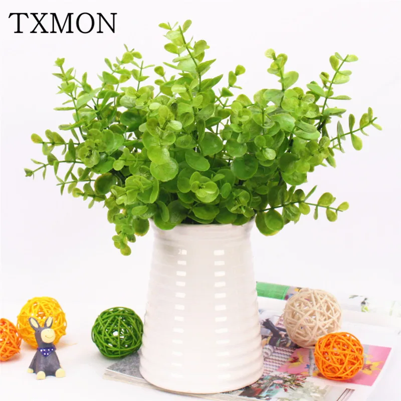 

Artificial Plastics 5 branches 25 Banyan Simulation Plants Living Room Home Party Hotel Decorations Shooting Props