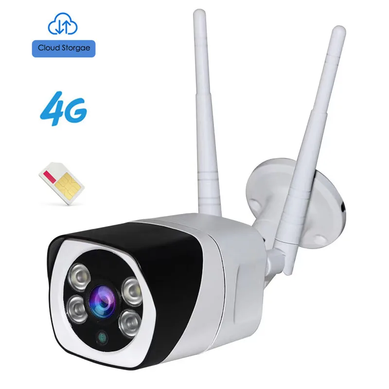 GSM 3G 4G SIM Card Camera Outdoor Wireless WIFI IP CAM Waterproof CCTV Camera IR Night Vision ...