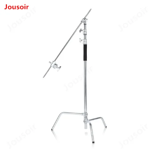  40 inches Heavy duty photo light stand magic leg type C frame stainless steel bracket inclined arm 