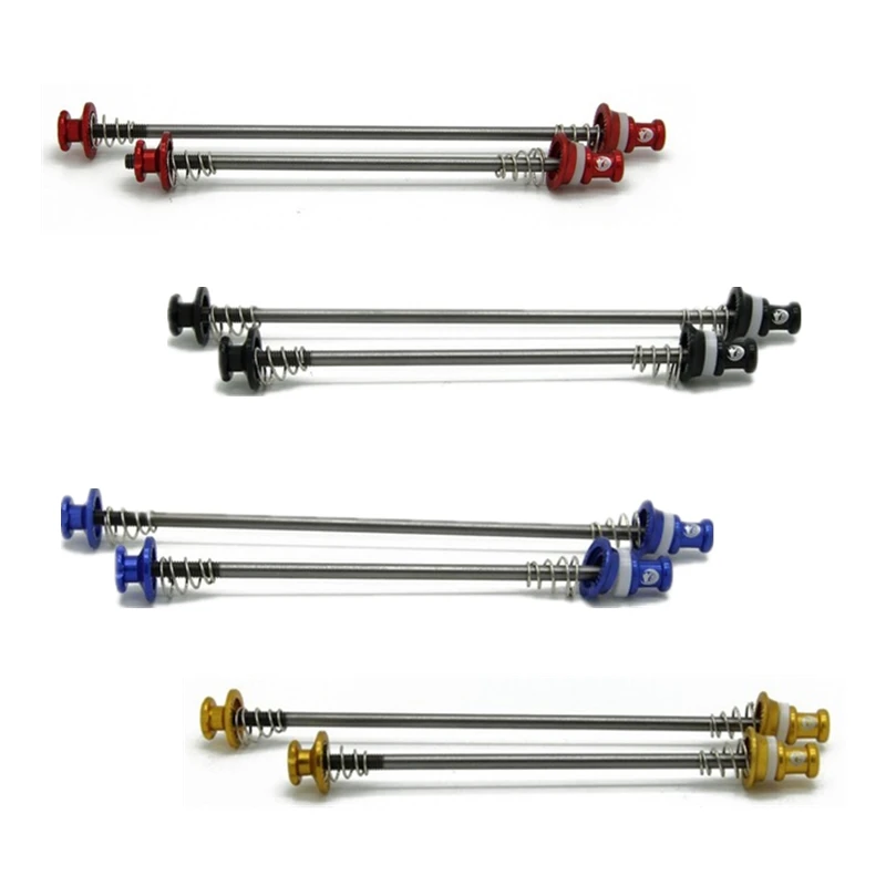 Günstige 36 gr para Titan CNC Fahrrad Quick Release Spieße 75 100 130 135mm MTB Road Radfahren Schnell release Mountainbike Teile 4 Colos