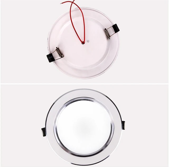 Ultra Bright Round LED Downlight 3W 5W 7W 9W 12W 15W 18W Aluminum AC110V 220V LED Down Light Ceiling Recessed Spot Light -
