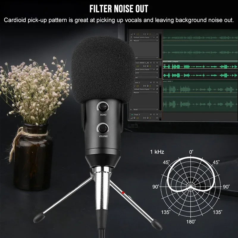 MK-F100TL USB Microphone 8
