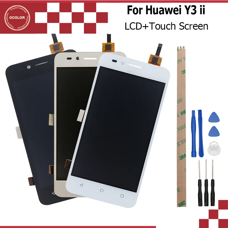 ocolor For Huawei Y3 ii LCD Display + Touch Screen