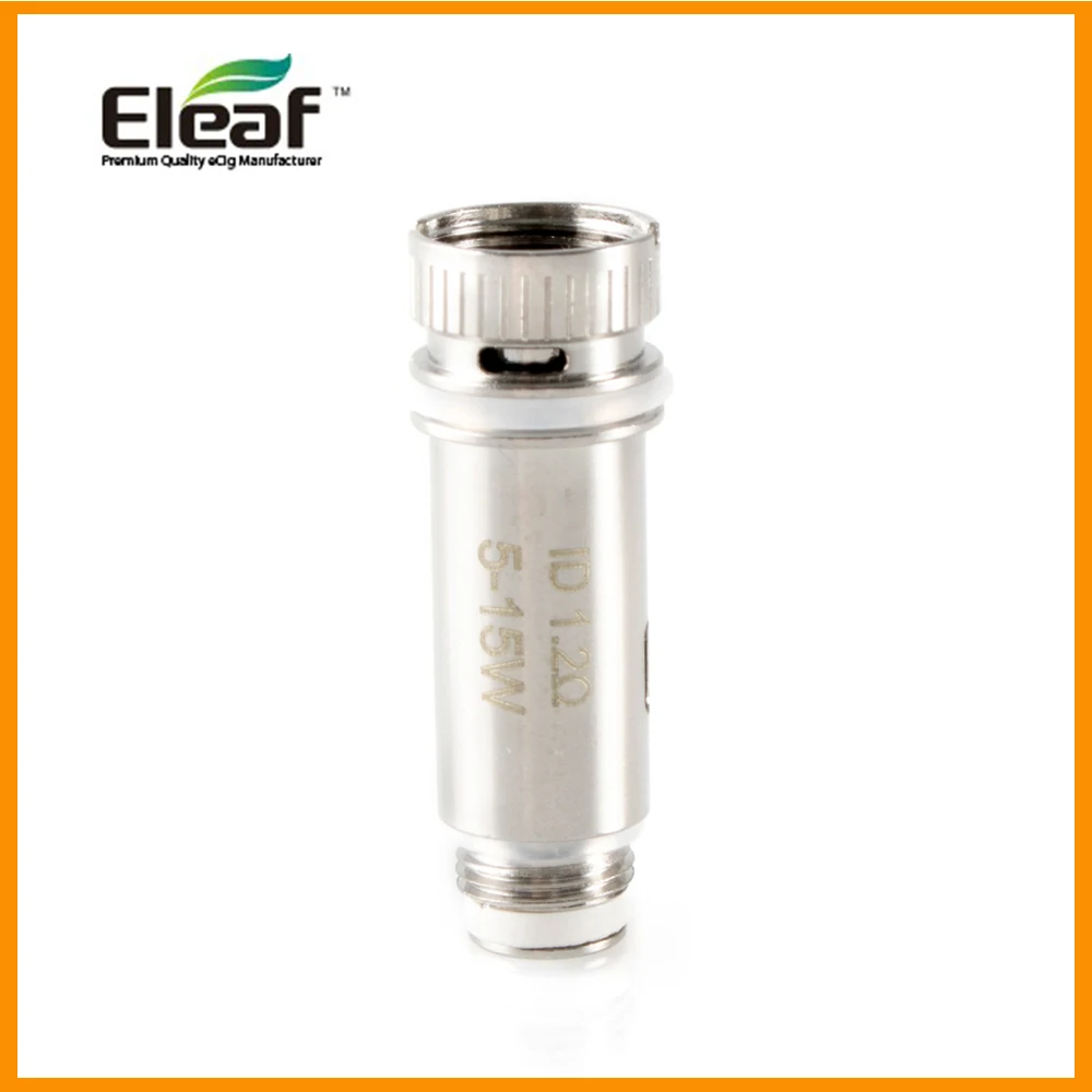 

[US] Original Eleaf ID 1.2ohm Head For Eleaf iCard Kit VW/Bypass/Smart Mode Eleaf ID Coil Replacement Coil Electronic Cigarette