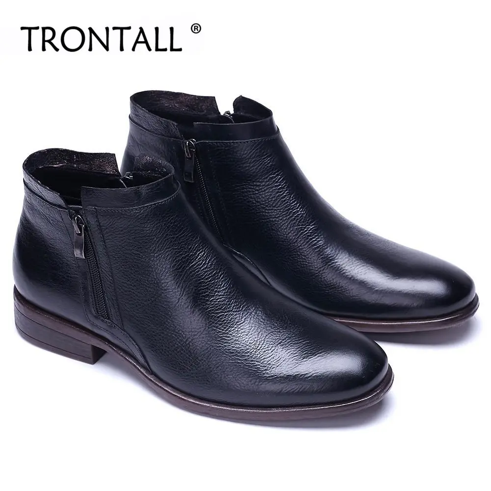 non leather ankle boots