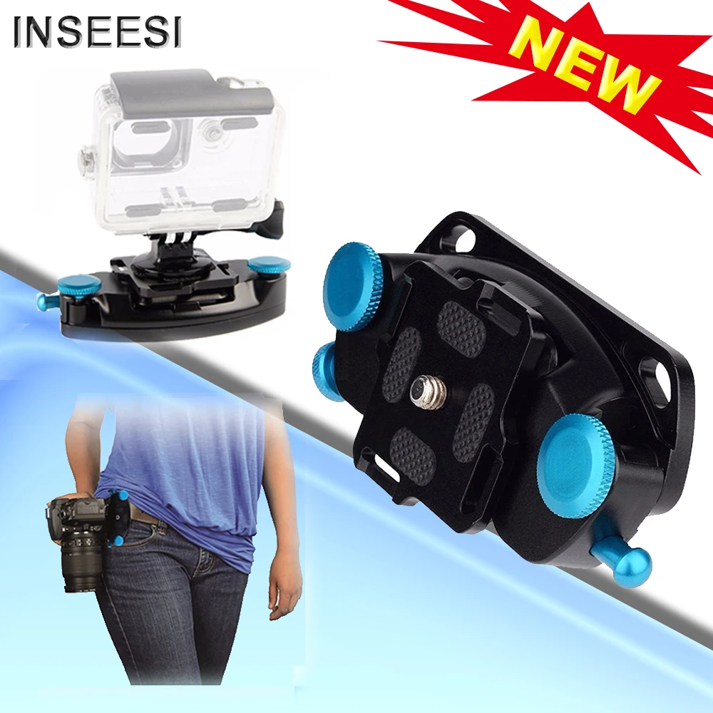 Quick Release Metal Camera Shoulder Waist Belt Strap Buckle Hanger