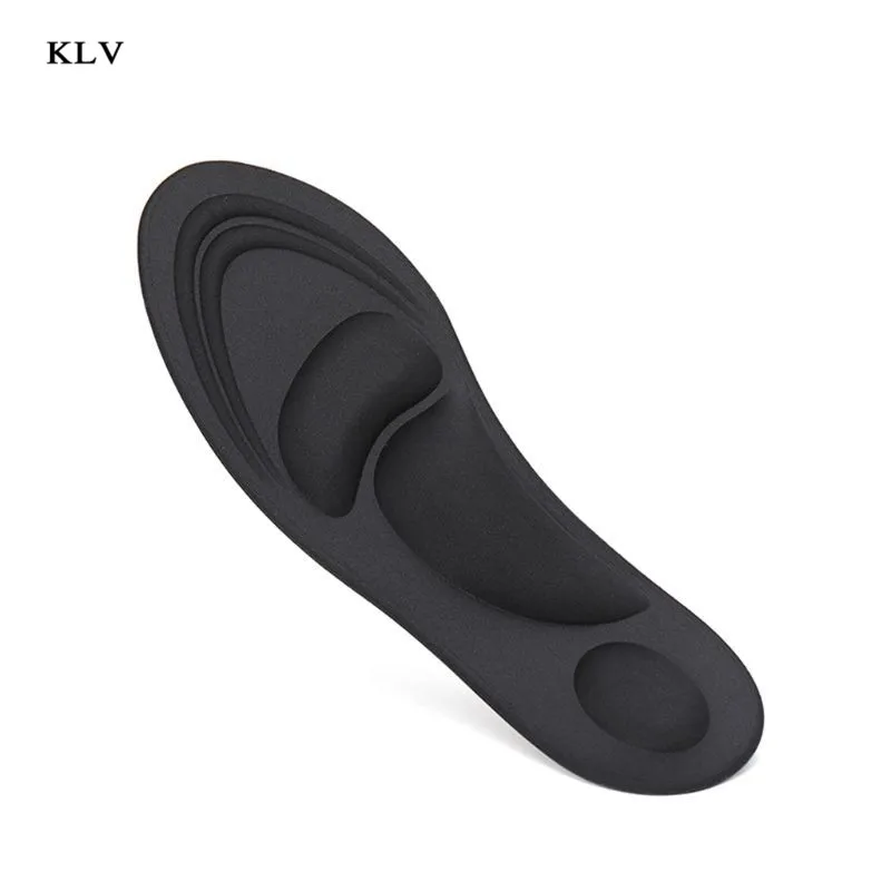 KLV 4D تدليك الرياضة الإسفنج منصات عالية الكعب أحذية النعال قوس دعم الألم الإغاثة إدراج وسادة صدمة امتصاص عشوائي اللون