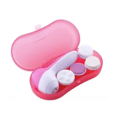 4 в 1 Электрический Очиститель для лица 2 скорости роторная маска от черных точек чистящий массажер-щетка слоеный Набор для очистки лица