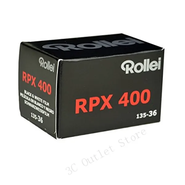 5 рулонов Rollei RPX 400 черно-белая 135 пленка 35 мм 36 exp