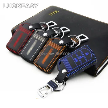 

LUCKEASY High Quality Leather Remote Key Case Cover Holder For ACURA ILX RDX TL
