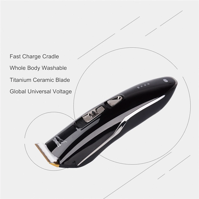 RIWA IPX7 Professional Electric Haircut Hair Clipper Cutting Machine Hair Trimmer Men Beard Trimmer Machine Shaving Razor Tool