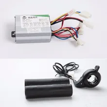 36V 500W щеточный контроллер дроссельная заслонка комплект YK31C Электрический велосипед Скутер