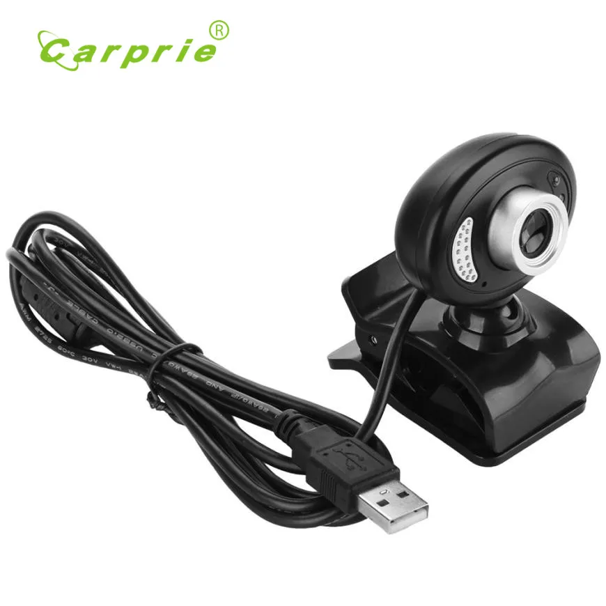 Carprie Новые HD 720 P 16mp USB 2.0 веб-камера Камера с микрофоном-клипсы для компьютера PC ноутбук 17may23 дропшиппинг