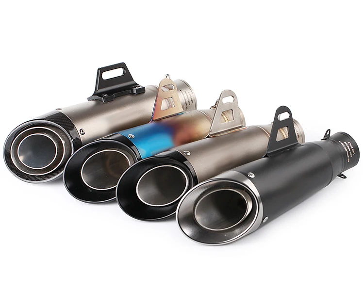 SC Proyecto de Escape de la motocicleta tubo de Escape modificado moto marcado láser 51mm 61mm Silenciador para CBR1000RR S1000RR Ninja250 R6